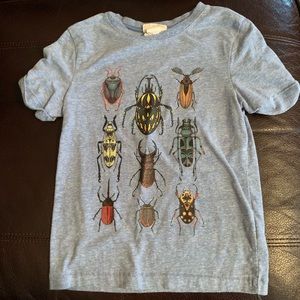 H&M Katie Scott Boys insect tee shirt, small